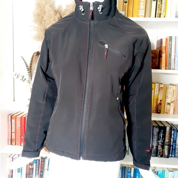 Free Country Black Jacket with Pink Liner P6775 - Picture 5 of 11